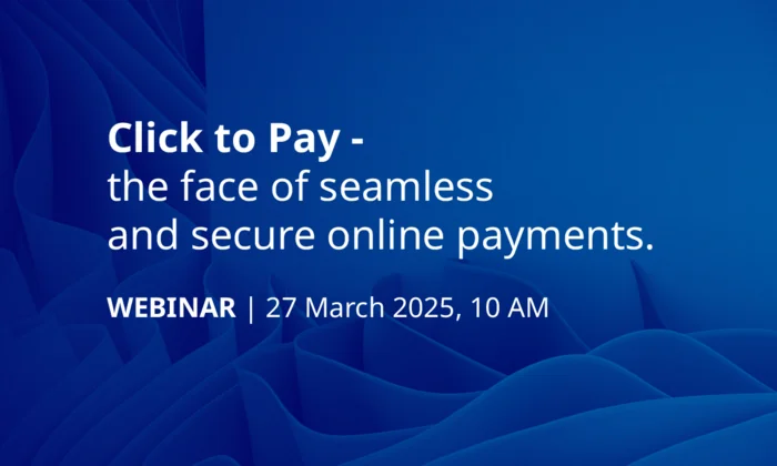 Click to Pay - the face of seamless and secure online payments.
